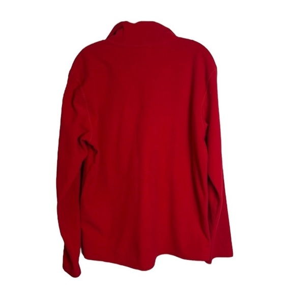 THE NORTH FACE Red Fleece Pullover Size M - Picture 2 of 4